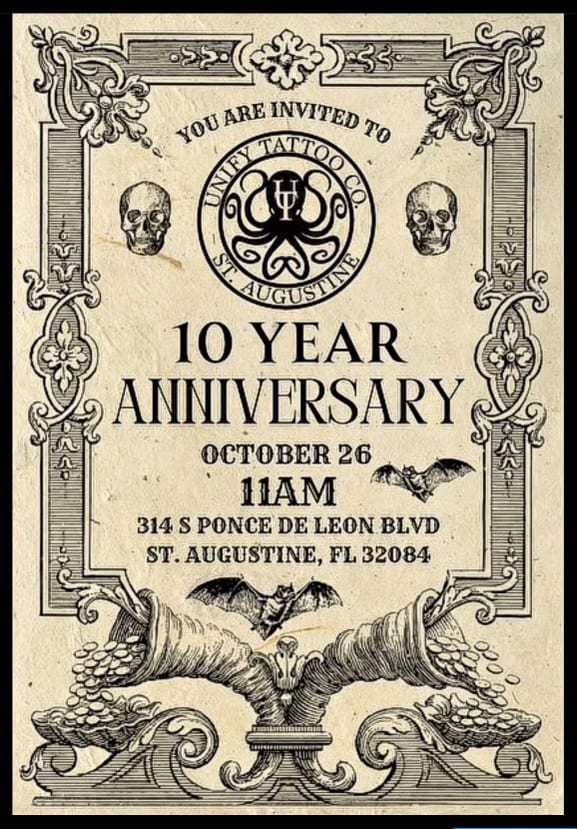 10 YEAR ANNIVERSARY PARTY