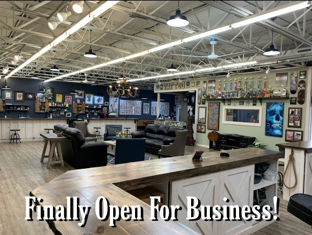WE ARE OPEN!