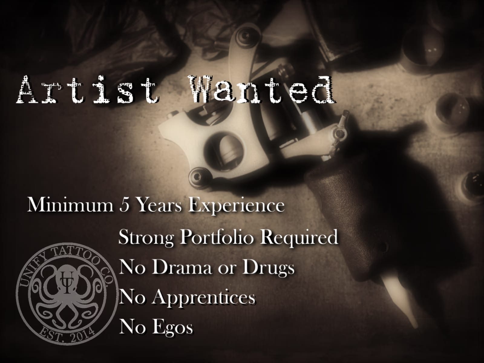 Artist wanted