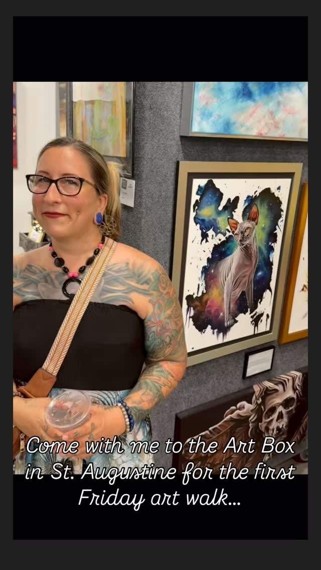 A little walk through First Friday Art Walk to a milestone I’m excited to share.